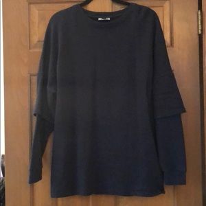 Zara oversized crew neck